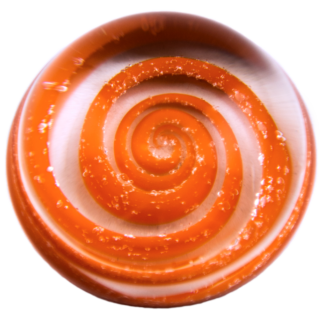 Orange Paperweight